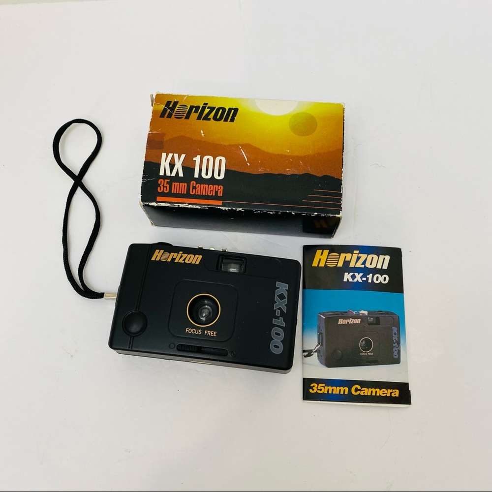 VTG NOS 35 mm Camera Horizon #KX 100 Movie Prop Man Cave Bookcase Decor